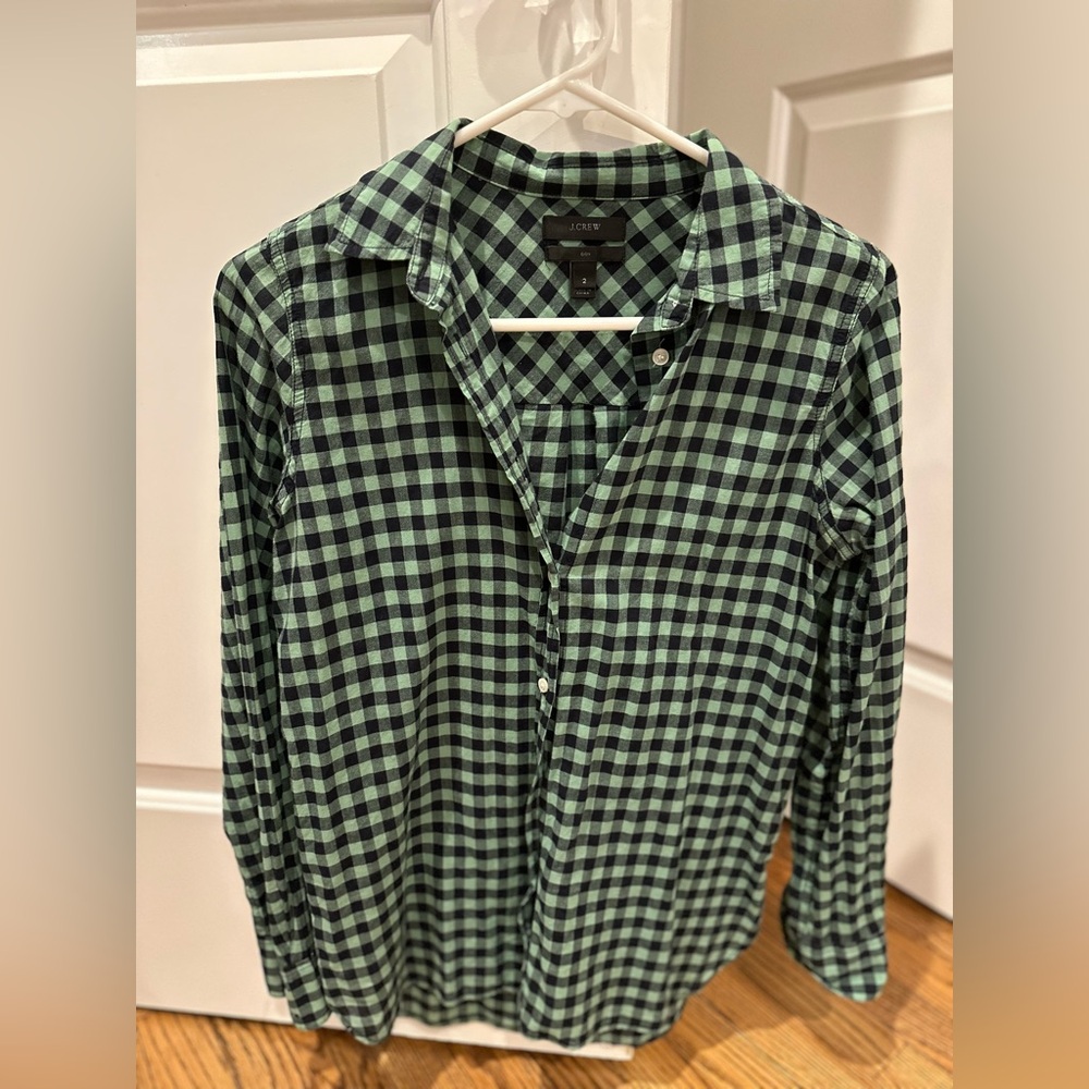 J. Crew “boy” style button down